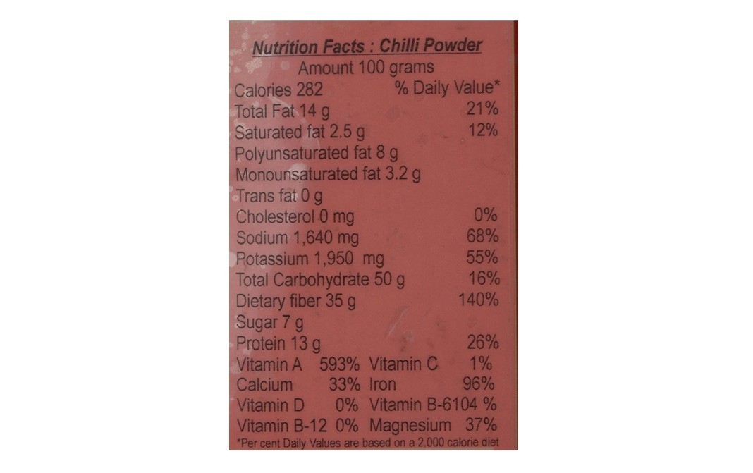 Chataka Chilli Powder Reshampatti    Pack  400 grams
